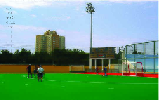 اسکوربرد استادیوم هاکی، شهر باکوی جمهوری آذربایجان